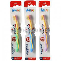 Зубная щетка детская, Aquafresh (Аквафреш) флекс мини с 4 мес мягкая