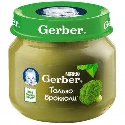 Пюре, Gerber (Гербер) 80 г только кабачки с 4 мес